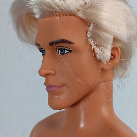 Barbie The Movie Ryan Gosling Ken Articulated Rooted Blonde Hair Doll - Picture 3 of 13